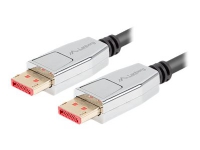 Lanberg Premium - DisplayPort kabel - DisplayPort (han) til DisplayPort (han) - DisplayPort 1.4 - 1 m - 8K60 Hz support, 5K120 Hz support, 4K240 Hz s