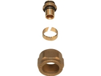 Wavin ø20x2,25mm Alupex kblsæt - Alupex koblingssæt 3/4