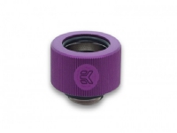EK Water Blocks EK-HDC Fitting 16mm G1/4, Lilla, Aluminium, Messing, 23,8 mm, 23,8 mm, 14,5 mm