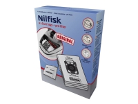 Nilfisk Elite tilbehørssæt til støvsugere - 4 støvsugerposer og 1 støvfilter