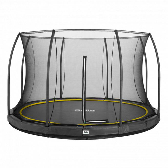 Salta Trampolin Comfort Edition Inground Ø396 cm, sort inkl. sikkerhedsnet - 805-821