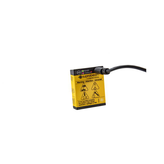 Suprabeam Batteri 11x5x17cm Genopladeligt Batteri S Series