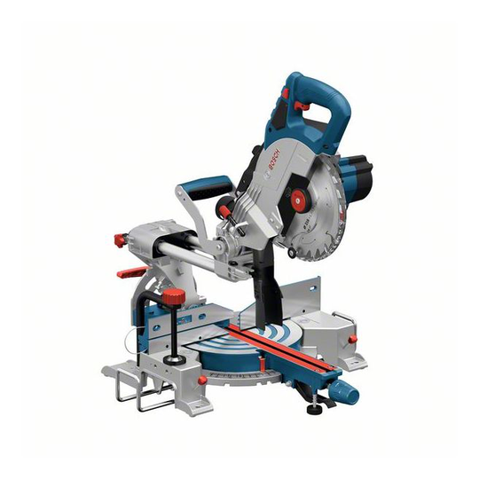 Bosch GCM 18V-216 - Akku kap- og geringssav BITURBO - 0601B41000