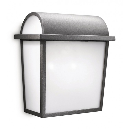 Philips Harvest Væglampe, antracit 2x42w