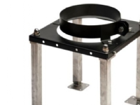 Metalbestos Wood 150 mm gulvbæring justerbar 325-540 mm