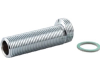 ARIMEX Excentrisk tilgangsstykke uden roset med 5mm forskydning 3/4x1/2 længde 75mm