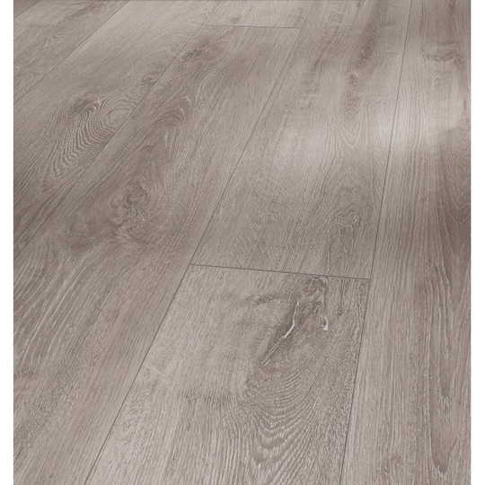 Parador Basic 600 XL Eg lysegrå silkemat struktur slotsplanke - Laminatgulv