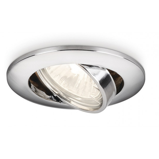PHILIPS ENIF Indbygningsspot, Krom 1x50W