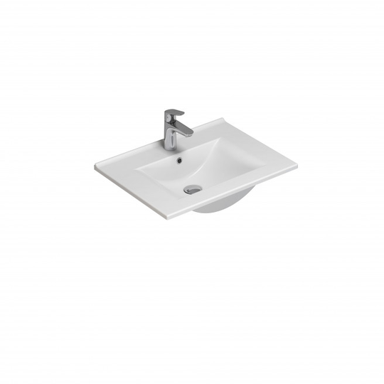 Scanbad MULTO Vask Amber 61x45,5 cm Hvid