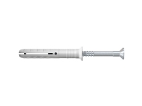 Fischer 050357, Nylon, Hvid, Stjerneskruetrækker, PZ3, 100 mm, 8 mm