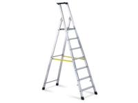 ZARGES 42457 Aluminium Stufen-Stehleiter Sammenklappelig Arbejdshøjde (max.): 1340 cm 9.1 kg