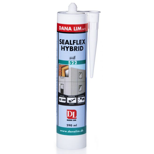 Proff Ms Byggefuge 522 Grå 290 ml