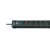 brennenstuhl Premium-Line - Stikdåse - output-stikforbindelser: 6 - 3 m - sort