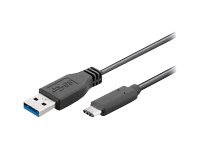 MicroConnect - USB-kabel - USB Type A (han) til USB-C (han) - USB 3.1 - 1 m