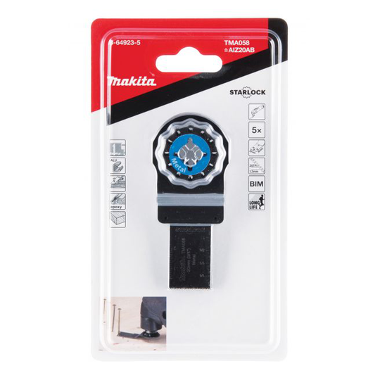 Makita Multicut Metal 20mm Aiz20ab - B-64923-5