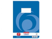 Herlitz 3322708, Blå, 16 ark, Linieret papir, A4, 80 g/m², Dreng/Pige