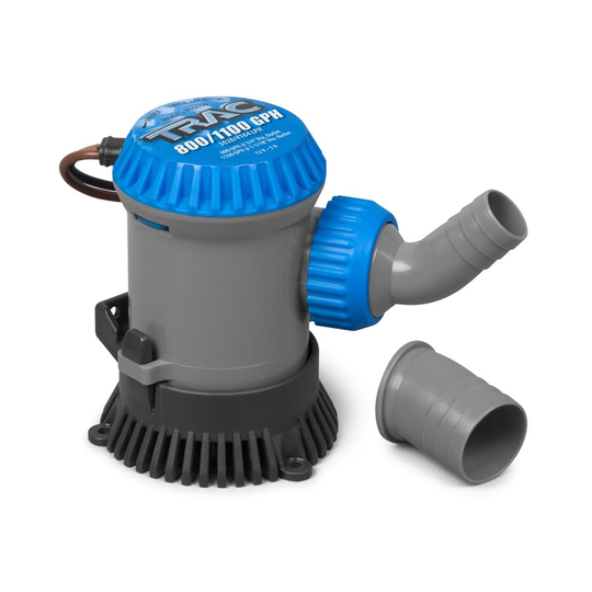 Lænsepumpe trac, 800/1100gph, 12v