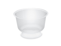 Dessertbæger på fod Ø95x61mm 200ml 25stk/pak t/højt låg - (25 stk.)