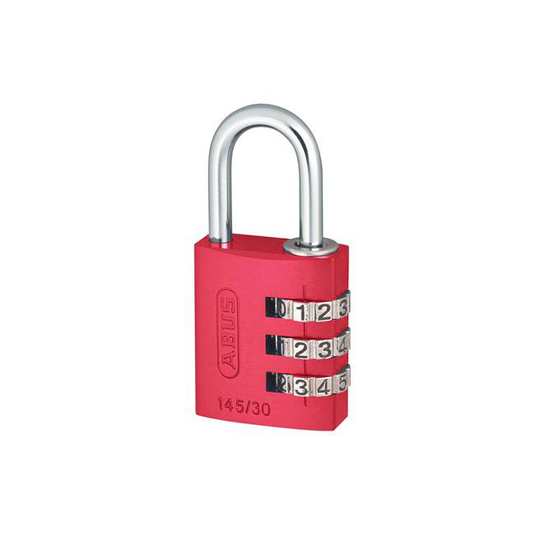 Abus Kodelås 30 Mm 145/30 Rød - 47860