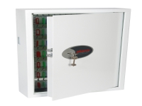 Phoenix Safe Co. Cygnus, Stål, Hvid, 144 krog(e), Nøgle, 430 x 130 x 660 mm, 424 x 110 x 655 mm