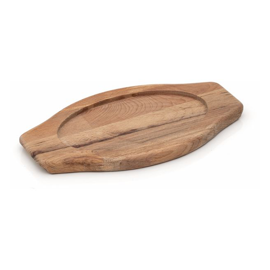 Paleo Træplade til 13x21cm Pande, Oval - træplade