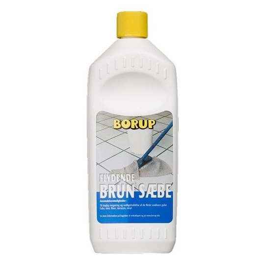 Borup Flydende Brun Sæbe 1lt