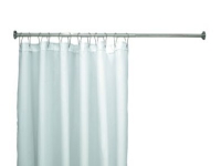 Fjederstang 75-125 cm - Teleskopstang Krom
