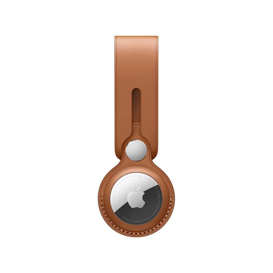 Apple Airtag Leather Loop - Saddle Brown - MX4A2ZM/A