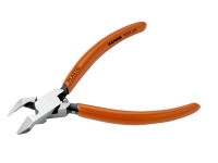 Bahco Sidebidetang, til plastik, Sideskærende tænger, 1,5 cm, 2,1 cm, 1,1 cm, Kulstofstål, PVC, Orange