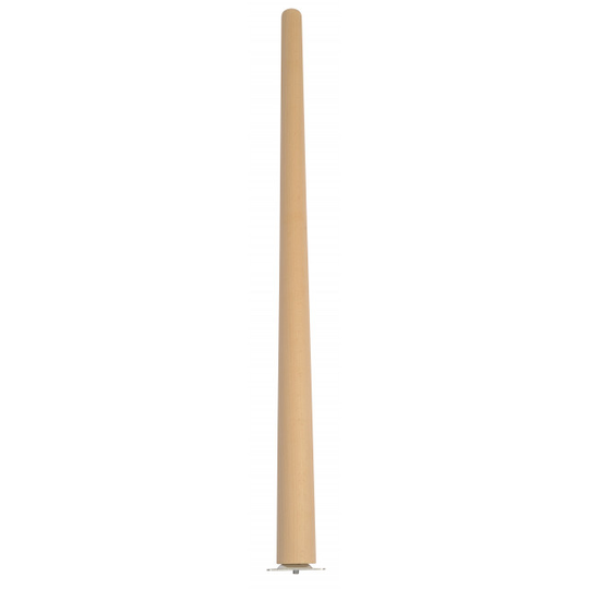 Home-it Bordben i bøgetræ - Trapez 80 cm (lige) - 11316