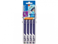 Pilot FriXion Fineliner, Lyse Blå, Lime, Lyserød, Violet, Fin, Blå, Sølv, Rund, 1,3 mm, 0,45 mm