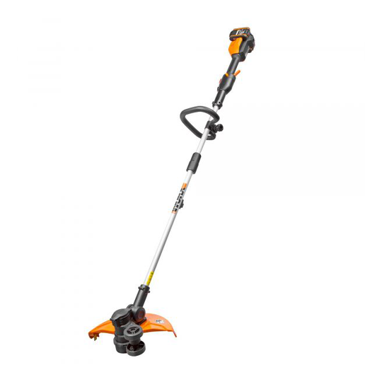 Worx Akku Græstrimmer - 33cm Solo