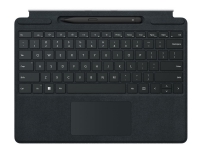 Microsoft Surface Pro Signature Keyboard - Tastatur - med touchpad, accelerometer, Surface Slim Pen 2 opbevaring og opladningsbakke - QWERTY - spansk