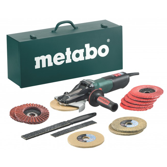 Metabo Wevf 10-125 Quick Inox Fladhoved Sæt