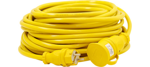 Power kabel gul 20m 2,5mm2