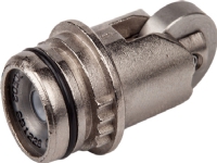 Endestophoved metal stempel/rulle