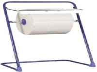 Gulvstativ 84x50x40,5cm - Neutral, blå, rustfrit stål, til værkstedsruller max 40cm
