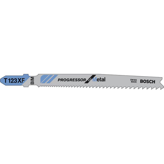 Bosch Stiksavklinge T 123 X Prog Metal 3 Stk - 2608638472