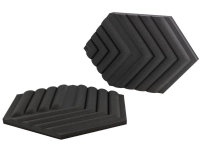 Elgato Wave Panels Extension Kit - Schwarz (Akustikschaumstoff für den Arbeitsplatz, Erweiterungs-Kit)