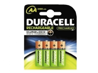 Duracell Recharge Ultra - Batteri 4 x AA type - NiMH - (genopladelige) - 2500 mAh