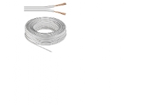 Goobay LSK 2x0.75 - 10m, 10 m, Hvid