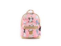 Pick & Pack Cute Animals Backpack (22 x 31 x 11 cm) - Coral