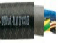 Benzin Station Kabel (N)YYoek-J 0,6/1 kV, 5G1,5mm² sort tr - (300 meter)