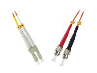 MicroConnect - Netværkskabel - LC/PC multimodus (han) til ST/PC multi-mode (han) - 7 m. - fiberoptik - 62,5 / 125 my - OM1