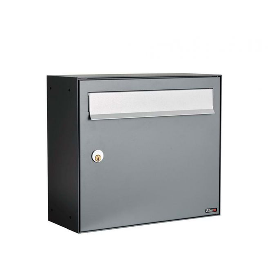 Allux HC4 - uden lås 1 modul Antracit m. grå klap Systempostkasse - F47770-1AN