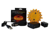 ZMARTGEAR Advarselslys Genopladelig Gul