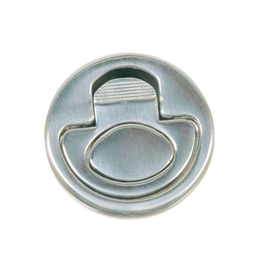 Dørkring Fjederbelastet Rustfrit Stål, Ø:51x18mm