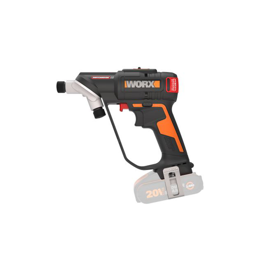 Worx 20V 2-i-1 Skrue/boremaskine, 50Nm, kulfri, solo