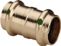 VIEGA Sanpress muffe 22 mm af rødgods med SC-Contur