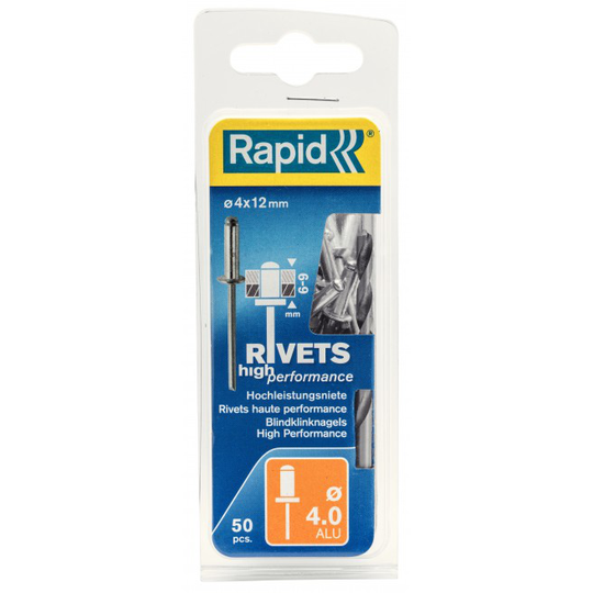 Rapid Blindnitte - Ø4,0 x 12 mm - 50 stk